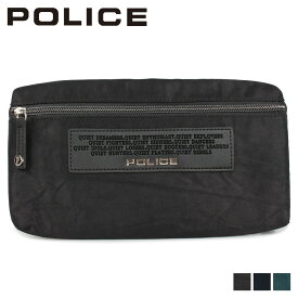 POLICE CRESPA BODY BAG ポリス バッグ ウエストバッグ ボディバッグ メンズ レディース クレスパ ブラック ネイビー グリーン 黒 PA-64000
