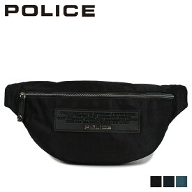POLICE BODY BAG ポリス バッグ ウエストバッグ ボディバッグ メンズ レディース ブラック ネイビー グリーン 黒 PA-64001