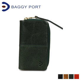 【最大1000円OFFクーポン配布中】 BAGGY PORT BRITANNIA KEY CASE バギーポート キーケース キーホルダー ブリタニア メンズ レディース ラウンドファスナー 4連 ブラック キャメル グリーン オレンジ 黒 ZKM203