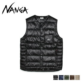 NANGA INNER DOWN VEST ナンガ ダウンベスト ベスト メンズ ブラック ネイビー カーキ ブラウン 黒 N1IdBKE2