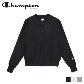 Champion REVERSE WEAVE SNAP SWEATSHIRT チャンピオン スウェット カーディガン ジャケット リバースウィーブ メンズ レディース ブラック ホワイト グレー 黒 白 C5-E002