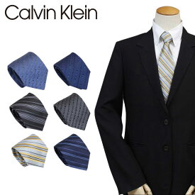 Calvin Klein ネクタイ シルク カルバンクライン メンズ CK ビジネス 結婚式 ブランド