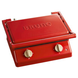 BRUNO BOE084 ブルーノ ホットサンドメーカー トースター グリルサンドメーカー ダブル パンの耳まで焼ける 電気式