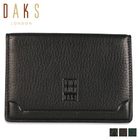 DAKS PASS CASE ダックス パスケース カードケース ID 定期入れ メンズ ブラック ダーク ブラウン グリーン 黒 DP21580
