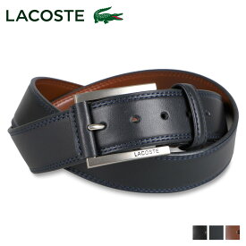 LACOSTE BELT ラコステ ベルト メンズ ブラック ネイビー ダークブラウン 黒 LB67865