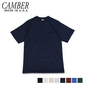 【最大1000円OFFクーポン配布中】CAMBER 302 POCKET T-SHIRT 8OZ MAX WT キャンバー Tシャツ 半袖 メンズ レディース 無地 ブラック ホワイト ベージュ グレー ネイビー バーガンディー ブルー ダーク グリーン 黒 白