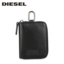 DIESEL CLE WALLET ディーゼル キーケース メンズ ラウンドファスナー 6連 ブラック 黒 X08099PR818