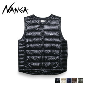 NANGA INNER DOWN VEST ナンガ インナーダウン ダウンベスト レディース ブラック ネイビー ベージュ カーキ ブラウン 黒