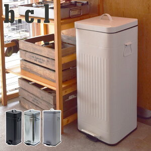 yő1000~OFFN[|sz b.c.l GALVA SQUARE DUST BOX r[V[G S~ _Xg{bNX ӂt X 30L Ko XNGA ubN zCg Vo[   879