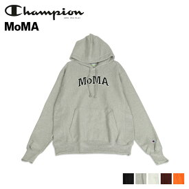 Champion MoMA REVERSE WEAVE HOODY チャンピオン モマ パーカー スウエット メンズ レディース プルオーバー ブラック グレー ワイン レッド オレンジ 黒