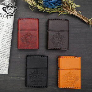 Orobianco オロビアンコ ライター オイル ZIPPO ジッポ メンズ レディース 革巻き 本革 ブラック ブラウン キャメル レッド 黒 ORZ-001