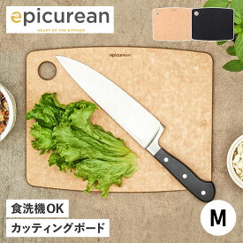 epicurean CUTTING BOARD エピキュリアン カッティングボード M まな板 木製 食洗機対応 ブラック ナチュラル 黒 001-1209 アウトドア