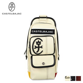 CASTELBAJAC DOMINE SERIES ONE SHOULDER BAG カステルバジャック バッグ ショルダーバッグ ボディバッグ ドミネ メンズ レディース ホワイト 白 24911