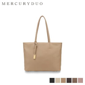 MERCURYDUO TOTE BAG マーキュリーデュオ トートバッグ レディース 大きめ ファスナー付き A4 ブラック アイボリー ベージュ 黒 MER-90310B