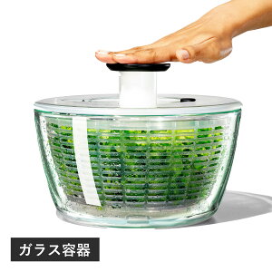 yTtz oxo GLASS SALAD SPINNER IN\[ KXT_Xsi[ ؐ؂ 蓮 ] 11262700