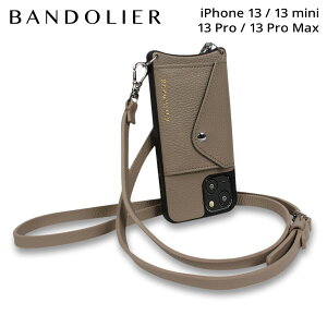 BANDOLIER DONNA SIDE SLOT LIGHT TAUPE �o���h�����[ �X�}�z�V�����_�[ �X�}�z�P�[�X iPhone 13 mini iPhone 13 13Pro iPhone 13 Pro Max �A�C�t�H�� ���{���� �����Y ���f�B�[�X 14DON