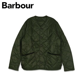 【最大1000円OFFクーポン配布中】 Barbour LIDDESDALE CARDIGAN QUI LT バブアー キルティングジャケット アウター リッズデイル カーディガン キルト メンズ カーキ MQU1562SG51