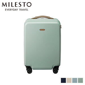 MILESTO HARD CARRY CABIN SIZE ~Xg L[P[X gN n[h rTCY Y fB[X LlCr[ x[W Cgu[ O[ MLS557