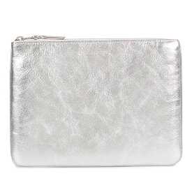 【最大1000円OFFクーポン配布中】 COMME des GARCONS GOLD AND SILVER COIN CASE コムデギャルソン 財布 小銭入れ コインケース メンズ レディース 本革 シルバー SA5100G