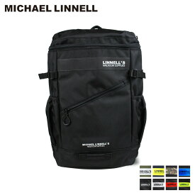 MICHAEL LINNELL BOX BACKPACK マイケルリンネル リュック バッグ 32L メンズ レディース バックパック ブラック ネイビー カーキ 黒 ML-020
