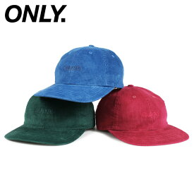 【最大1000円OFFクーポン配布中】 ONLY NY LODGE CORDUROY POLO HAT オンリーニューヨーク キャップ 帽子 メンズ レディース コーデュロイ ブルー グリーン ピンク