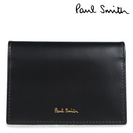 Paul Smith FOLD OVER CREDIT CARD CASE ポールスミス 名刺入れ メンズ カードケース 4776 W761A 79 ブラック