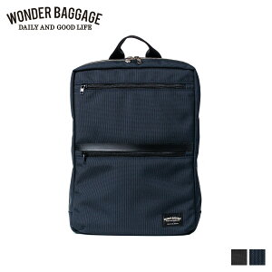 WONDER BAGGAGE GOODMANS SLIM SACK �����_�[�o�Q�[�W �����b�N �o�b�O �o�b�N�p�b�N �����Y ���f�B�[�X 9L �u���b�N �l�C�r�[ �� WB-G-025
