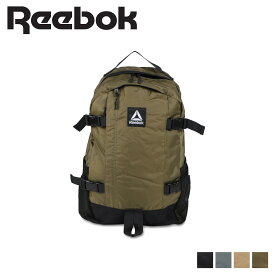 Reebok リーボック リュック バッグ バックパック ライト リュックサック メンズ レディース 25L 大容量 通学 通勤 ブラック グレー ベージュ カーキ 黒 ARB1106