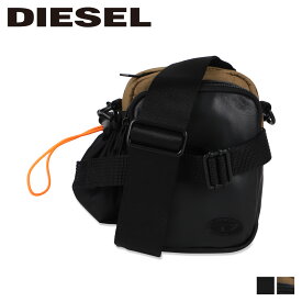 DIESEL DSL UTILITY CROSSBODY S ディーゼル バッグ ショルダーバッグ メンズ レディース 斜めがけ 軽量 ブラック ブラウン 黒 X08932-P4638