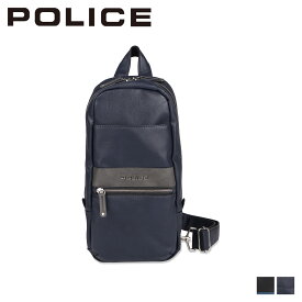 POLICE BODY BAG ポリス ショルダーバッグ ボディバッグ ワンショルダー メンズ ブラック ネイビー 黒 PA-66000