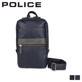 POLICE BODY BAG ポリス ショルダーバッグ ボディバッグ ワンショルダー メンズ ブラック ネイビー 黒 PA-66001