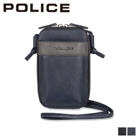 POLICE MINI SHOULDER BAG ポリス ショルダーバッグ メンズ ブラック ネイビー 黒 PA-66003