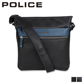 POLICE SHOULDER BAG ポリス ショルダーバッグ メンズ ブラック ネイビー 黒 PA-66004