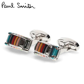 【最大1000円OFFクーポン配布中】 Paul Smith CUFFLINK MINI ポールスミス カフスボタン カフリンクス メンズ ブランド マルチカラー シルバー M1A-CUFF-AMINIC