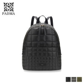 【最大1000円OFFクーポン配布中】 PADMA RUCKSACK パドマ リュック バッグ バックパック レディース キルティング ブラック グレー カーキ 黒 PAD-30540B