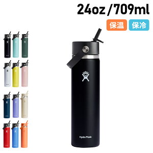 Hydro Flask nChtXN 24oz nCh[V Ch}EX tbNXXg[ 709ml XeX{g }O{g  @r ۉ ۗ HYDRATION WIDE MOUTH FLEX STRAW AEghA