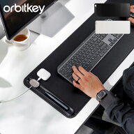 Orbitkey DESK MAT SLIM オービットキー デスクマット マウス対応 滑り防止 ブラック ベージュ 黒 WDS1-B…