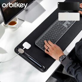 【最大1000円OFFクーポン配布中】 Orbitkey DESK MAT SLIM オービットキー デスクマット マウス対応 滑り防止 ブラック ベージュ 黒 WDS1-BLK-105