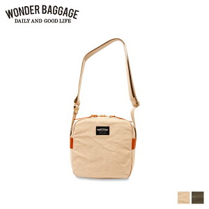 WONDER BAGGAGE PROTECT SHOULDER �����_�[�o�Q�[�W �J�����o�b�O �J�����P�[�X �V�����_�[ �v���e�N�g �����Y ��჌�t �~���[���X �x�[�W�� �J�[�L WB-G-037OL