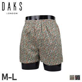 【最大1000円OFFクーポン配布中】 DAKS TRUNKS ダックス トランクス 下着 インナー アンダーウェア パンツ メンズ 前開き M-L メンズ下着 男性 ホワイト ネイビー 白 0123-02