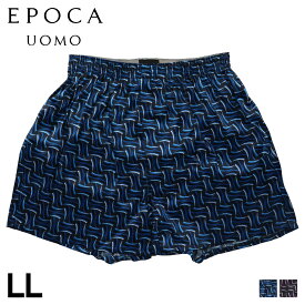 EPOCA UOMO TRUNKS エポカ ウォモ トランクス 下着 インナー アンダーウェア メンズ 前開き LL シルク メンズ下着 男性 ブルー ピンク 0402-01