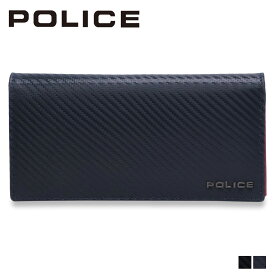 【最大1000円OFFクーポン配布中】 POLICE ROUND WALLET ポリス ラウンドウォレット 財布 長財布 メンズ 本革 ブラック 黒 PA-70801