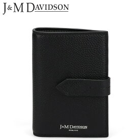 【最大1000円OFFクーポン配布中】 J&M DAVIDSON LOSANGE FOLD WALLET ジェイアンドエムデヴィッドソン 財布 二つ折り ロサンジ フォルド ウォレット メンズ レディース ブラック 黒 SLSF-0XX-SGSC