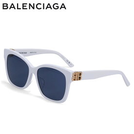BALENCIAGA SUNGLASSES バレンシアガ サングラス メンズ レディース アジアンフィット ホワイト 白 BB0102SA-004 母の日