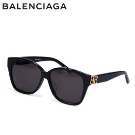 BALENCIAGA SUNGLASSES バレンシアガ サングラス メンズ レディース アジアンフィット UVカット ブラック 黒 BB0135SA-001 母の日