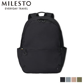 MILESTO TROT ミレスト リュック バッグ バックパック L トロット メンズ レディース 26L 軽量 撥水 防水 ブラック グレー ベージュ 黒 MLS881 母の日