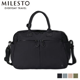 MILESTO TROT ミレスト ダッフルバッグ ボストンバッグ ショルダー トロット メンズ レディース 25L 斜めがけ 軽量 撥水 防水 ブラック グレー ベージュ 黒 MLS882 母の日