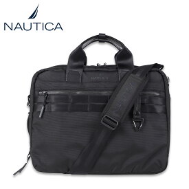 NAUTICA BRIEFCASE ノーティカ ビジネスバッグ ブリーフケース メンズ 軽量 ブラック 黒 370-506