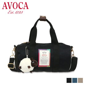 【最大1000円OFFクーポン配布中】 AVOCA ROLLBOSTON MINI SHOULDER アヴォカ ボストンバッグ ショルダーバッグ ミニ メンズ レディース 斜めがけ ブラック ネイビー ベージュ 黒 AC-007 母の日