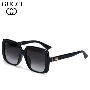 GUCCI SUNGLASSES Ob` TOX Y fB[X AWAtBbg UVJbg O΍ XNGA ubN  GG0632SA-001